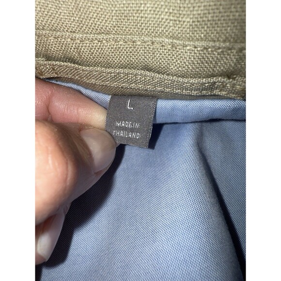 Daniel Cremieux Linen Blazer L Tan Signature Collection Unlined Casual Jacket - Picture 13 of 13